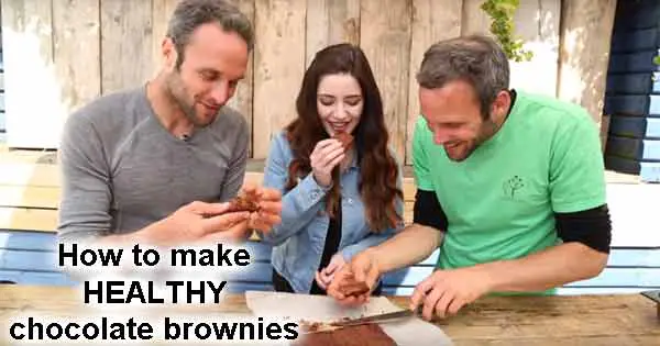 How to make HEALTHY chocolate brownies