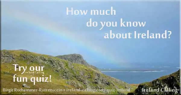 Ireland quiz. Photo copyright Birgit Rothammer Ruttenstein
