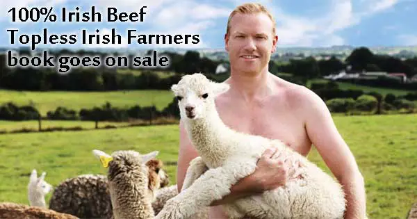 Topless Irish Farmers book on sale