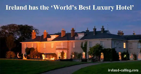 Dunbrody House, Co Wexford. World's best luxury hotel