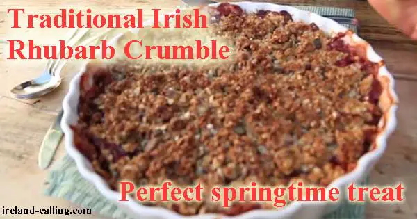 Rhubarb crumble recipe