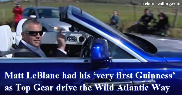 Top Gear presenters drive Wild Atlantic Way